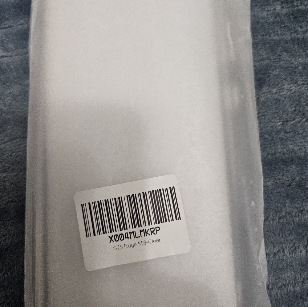 S25 Edge Clear Protective Phone Case With Small Defect! - Picture 3 of 3